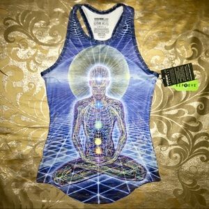 VisionLab Alex Grey Theologue racerback tank